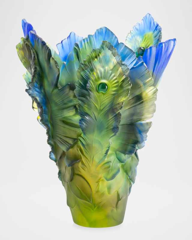 Fleur de Paon Exotique Large Vase